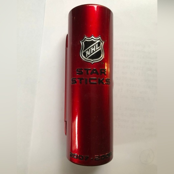 2007-2008 McDonalds MINI NHL Star Sticks -Vancouver Canucks ROBERTO LUONGO - Picture 2 of 2